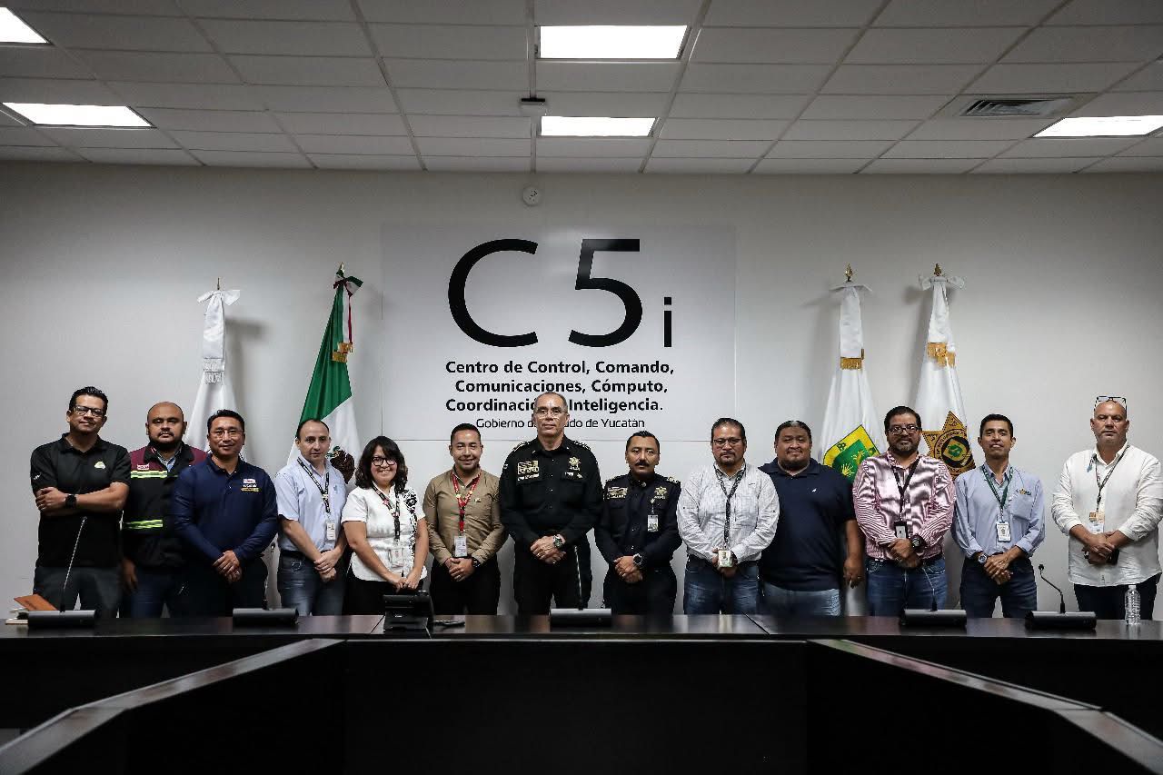 Refuerzan coordinación y prevención del delito en comercios del estado de Yucatán