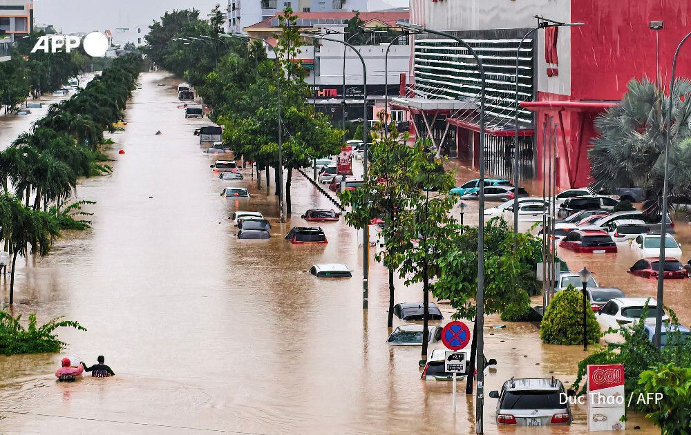 Lluvias torrenciales en Vietnam: al menos 41 decesos y miles de evacuados tras una de las peores inundaciones del año
