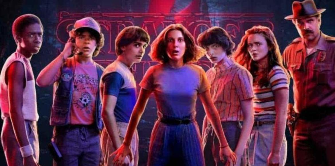 Stranger Things, primera producción de Netflix en el Top 10 de las series más vistas de la plataforma.