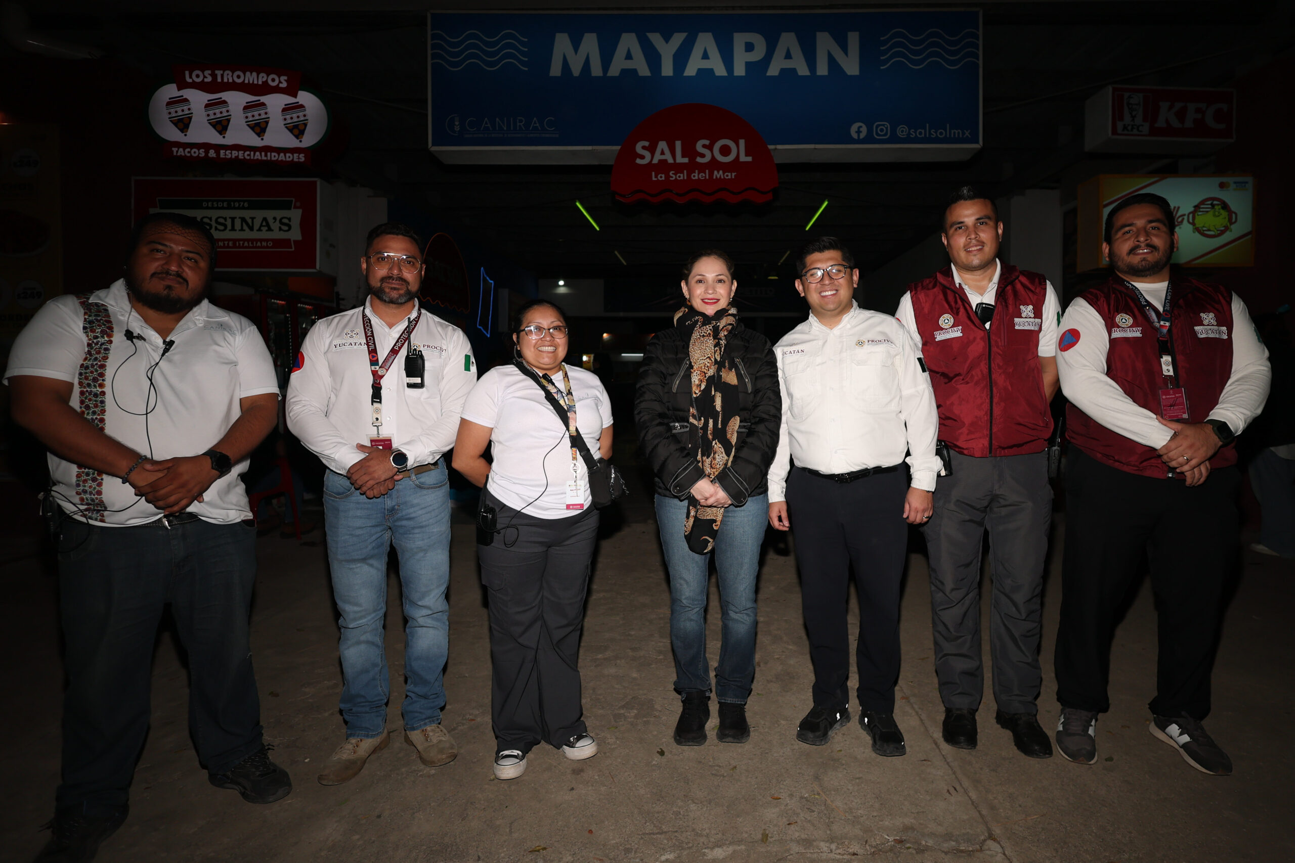 Protección Civil supervisa continuamente Feria Xmatkuil 2025