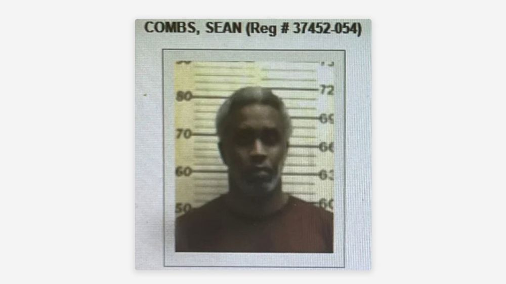 P. Diddy irreconocible en su ficha policial tras ingresar a prisión federal