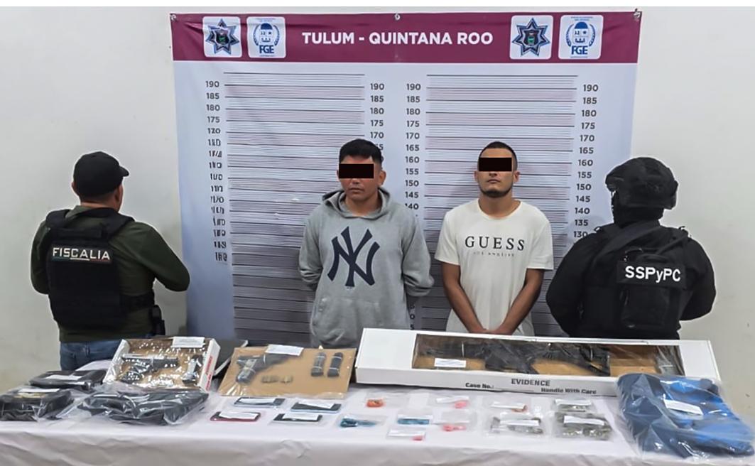 Detienen a  Pedro Antonio “N” y Juan Carlos “N” por homicidio de adolescente de Tekax en Tulum y relación con crimen en Akumal