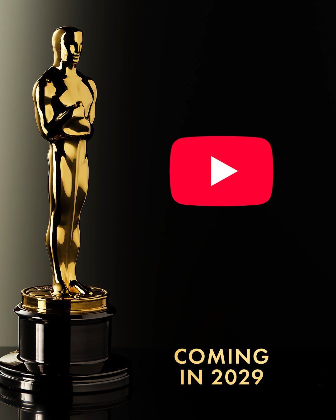 La Academia y YouTube firman acuerdo histórico: los Oscar se transmitirán en la plataforma a partir de 2029