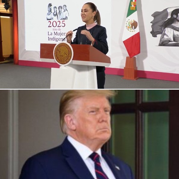 Sheinbaum mantiene «buena relación» con Trump pese a tensiones por narco y soberanía