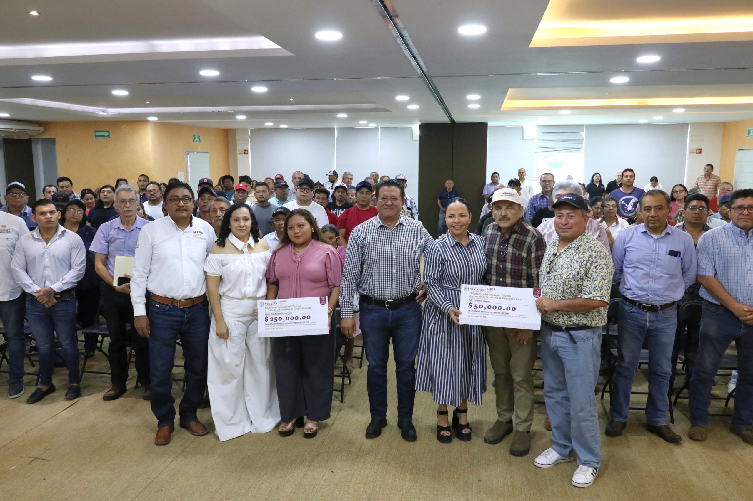 Gobierno de Yucatán respalda familias rurales con financiamiento preferencial del 7%