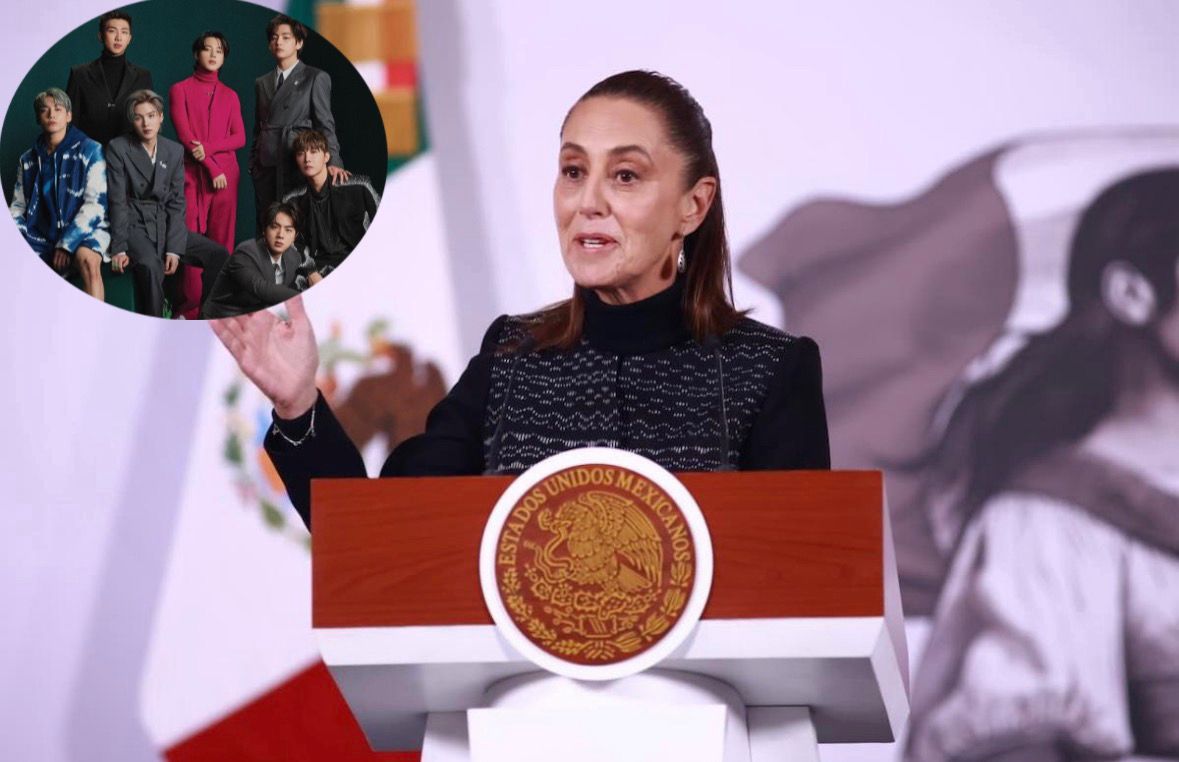 Sheinbaum envía carta a Corea del Sur por más conciertos de BTS en México