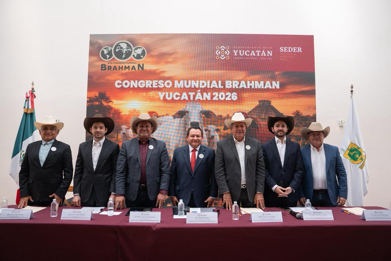 Yucatán, sede del Congreso Mundial Brahman 2026: un impulso global a la ganadería