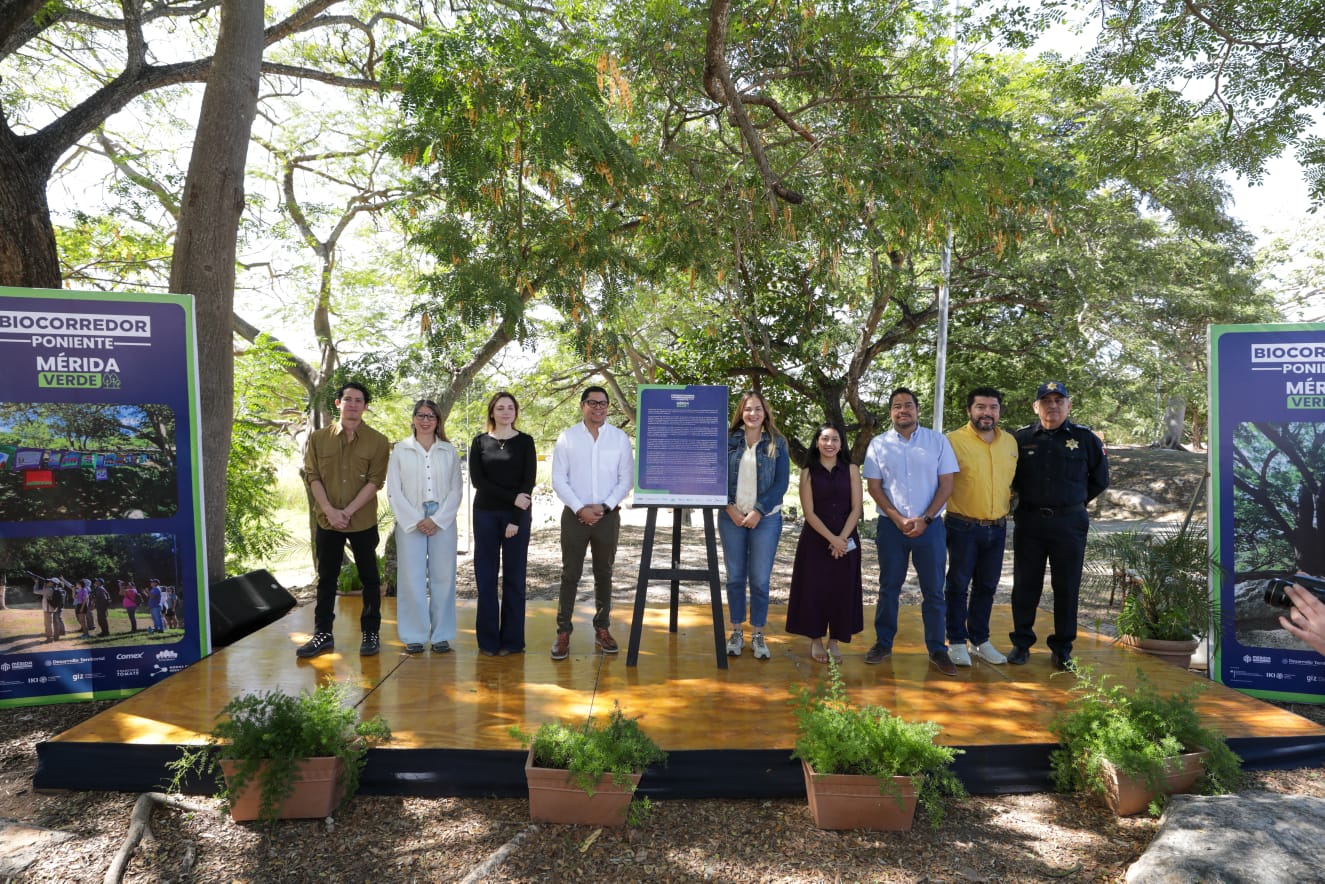 Primer Bio-Corredor Verde de Mérida arranca: Conecta 75 hectáreas contra calor e inundaciones