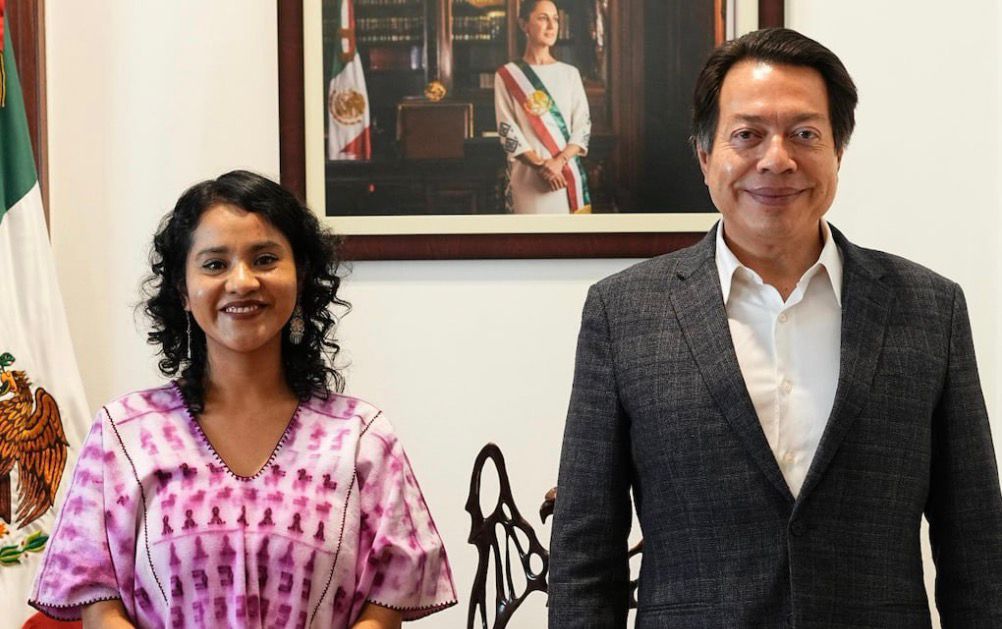 Sheinbaum destaca labor de Arriaga y da bienvenida a Nadia López en la SEP