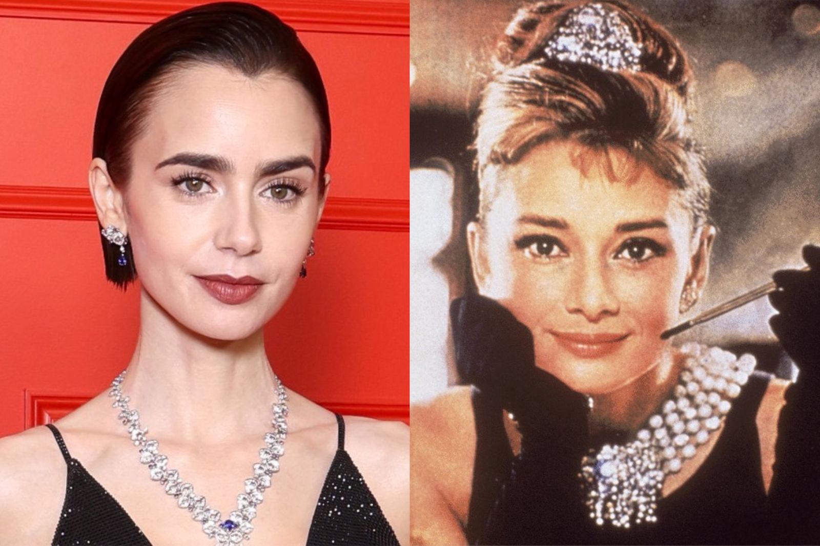 Lily Collins interpretará a Audrey Hepburn en película sobre Breakfast at Tiffany’s