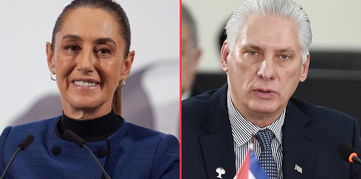 Claudia Sheinbaum celebra el anuncio de diálogo entre Cuba y Estados Unidos