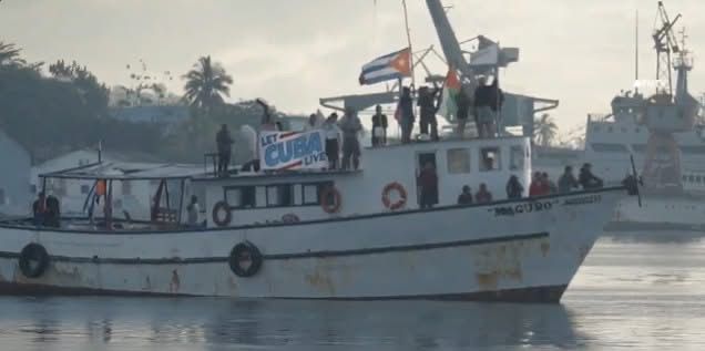 Flotilla ‘Nuestra América’ llega a Cuba con ayuda humanitaria procedente de México