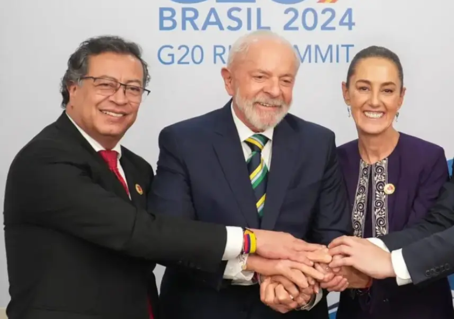 Sheinbaum, Lula y Petro se unen, llaman al cese al fuego en Medio oriente