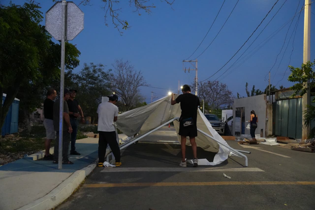 Gobierno de Yucatán atiende con todo a familias tras incendio en Dzununcán