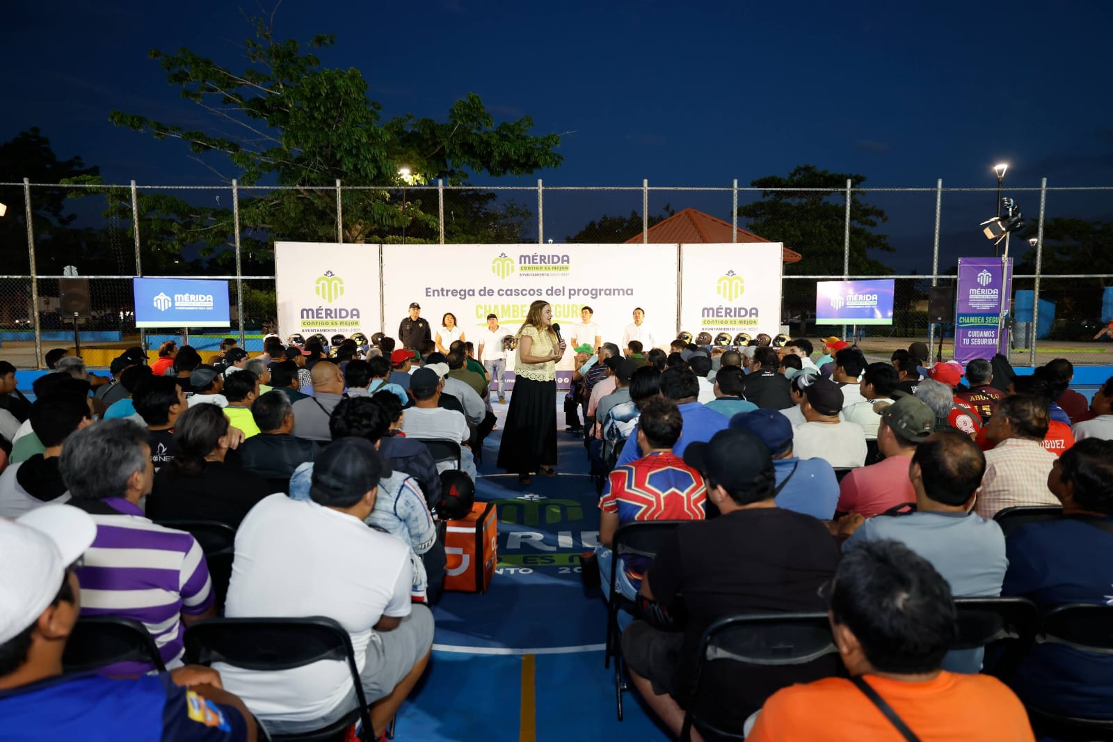 Seguridad de trabajadores en moto, prioridad en Mérida