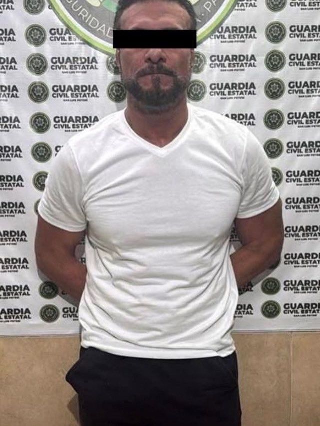 Detienen a Alberto «El Patrón» del Río por violencia familiar en San Luis Potosí