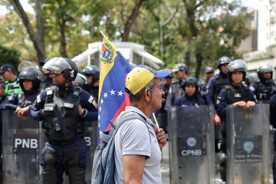 Protestas en Caracas: Policía reprime marcha por salarios dignos