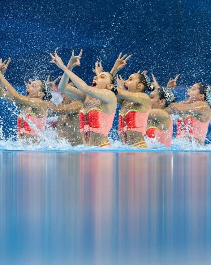 México brilla en la natación artística