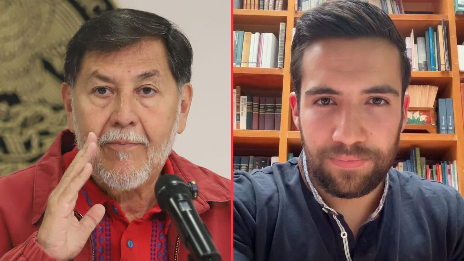 Gerardo Fernández Noroña llama “parásito y vividor” a Luis Felipe Calderón Zavala tras exhibir su sueldo en la CFE