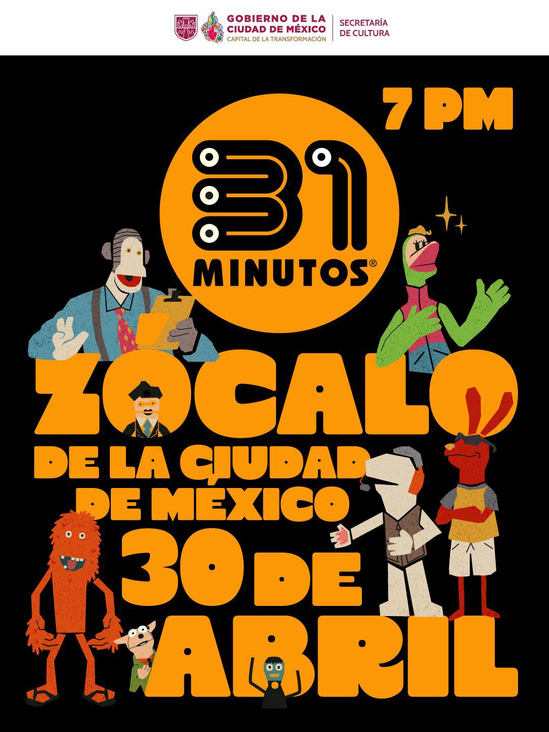 ¡31 Minutos llega gratis al Zócalo de la CDMX por el Día del Niño!