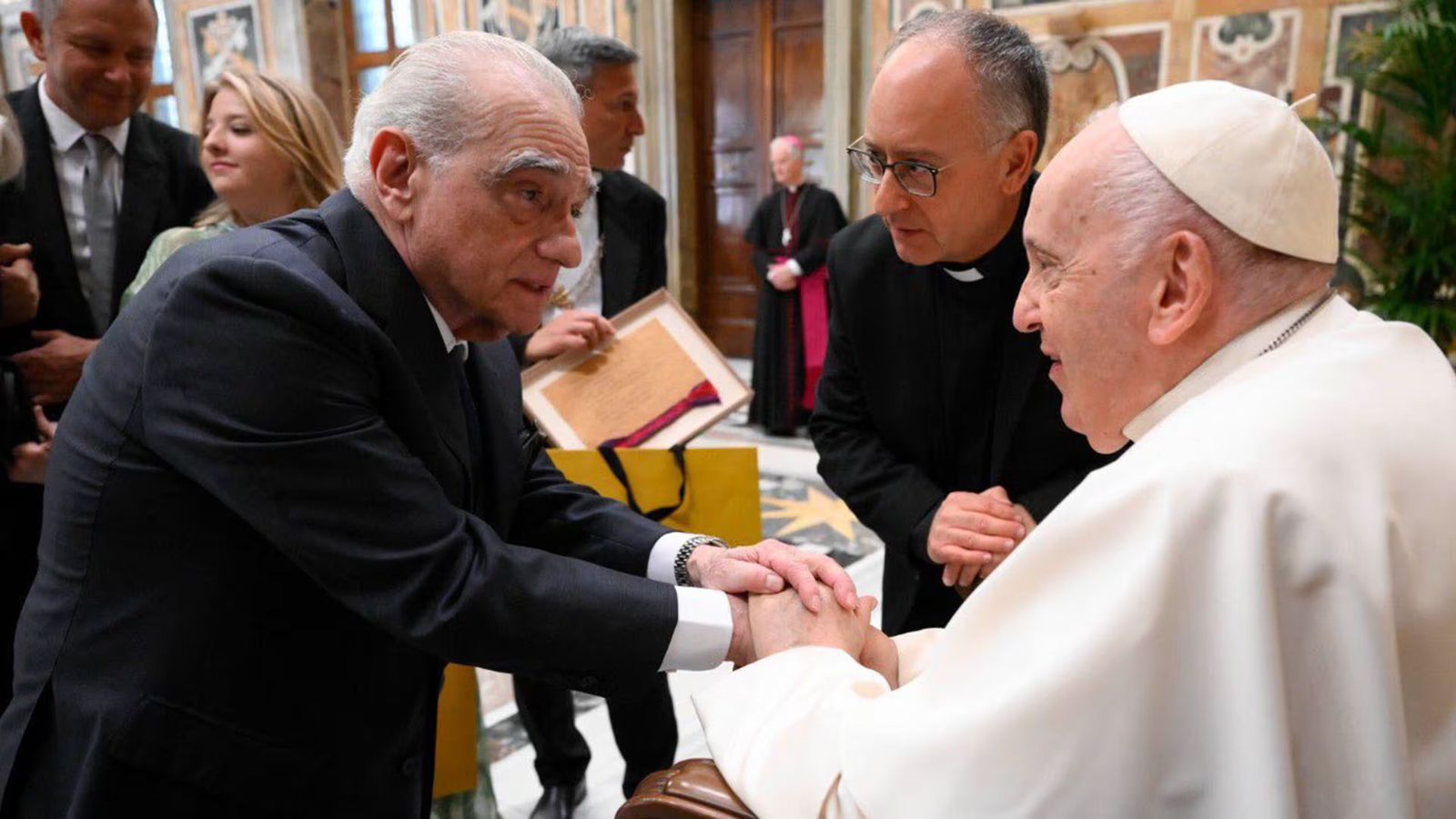 Scorsese estrena en el Vaticano documental con la última entrevista al Papa Francisco