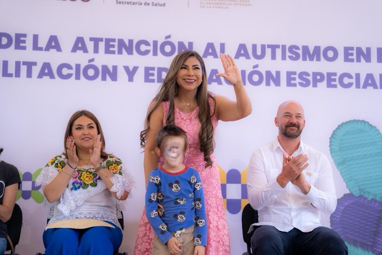 DIF Yucatán impulsa atención al autismo en el CREE con donativo millonario de EE.UU.
