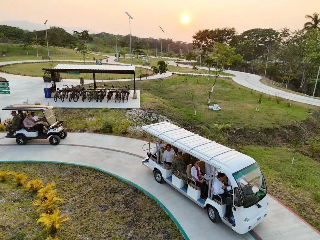 Sheinbaum inaugura Ecoparque “La Ceiba” en Palenque, Chiapas