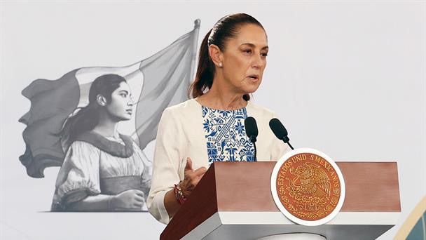Sheinbaum califica de fallida la visita de la presidenta de Madrid y defiende una visión distinta de la historia de México