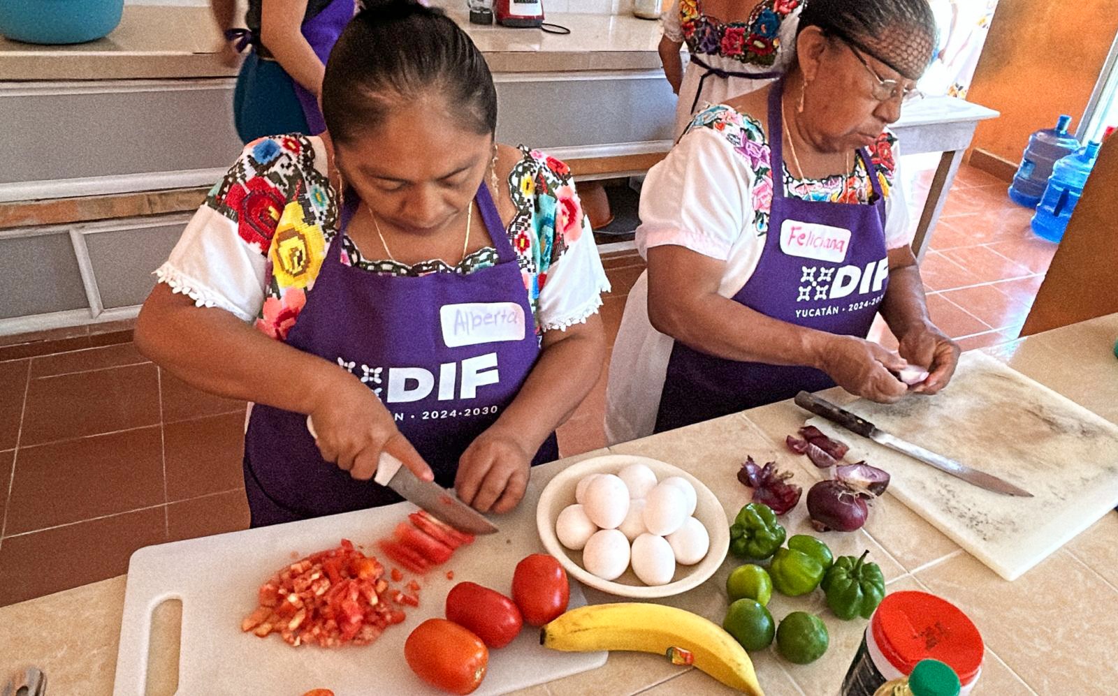 El DIF Yucatán impulsa educación alimentaria en Espacios de Alimentación, Encuentro y Desarrollo