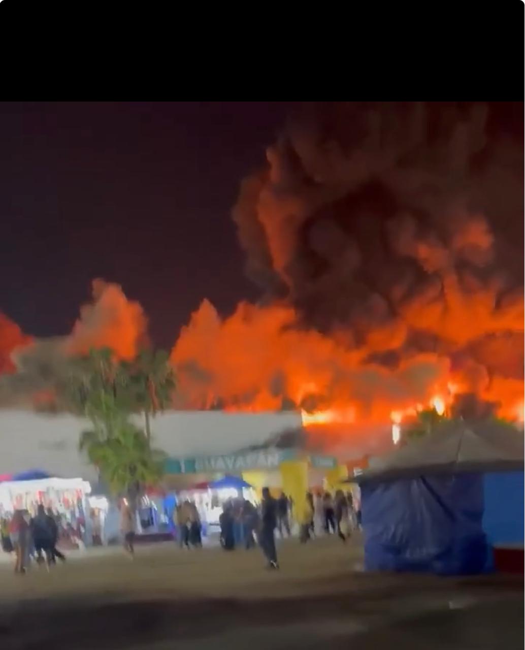 Incendio en la Feria Tabasco 2026 deja cinco personas muertas