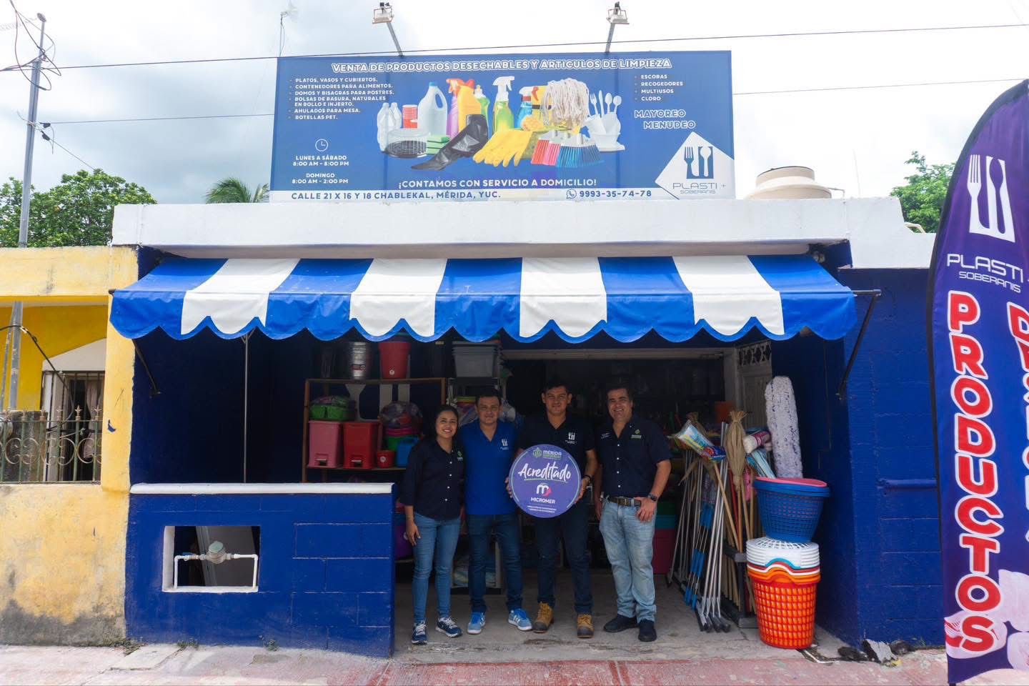 AYUNTAMIENTO DE MÉRIDA IMPULSA ECONOMÍA LOCAL: HISTORIA DE ÉXITO DE LOS HERMANOS SOBERANIS