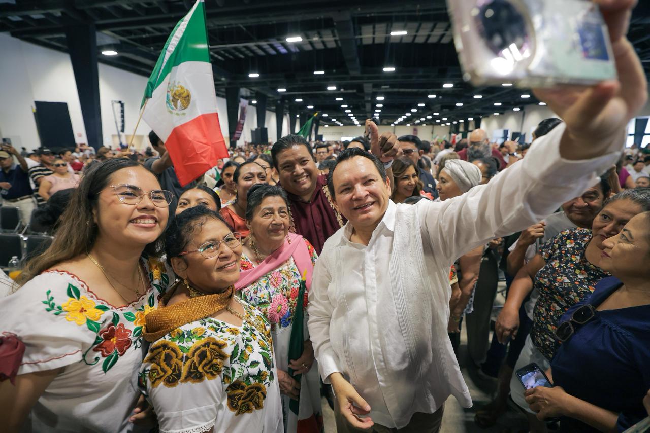 A dos años del triunfo de la Presidenta Sheinbaum, Yucatán impulsa el “Renacimiento Maya”