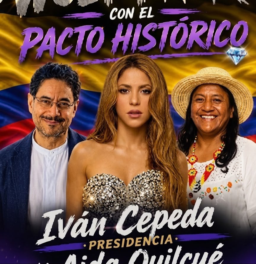 Shakira denuncia uso de su imagen en campañas políticas en Colombia
